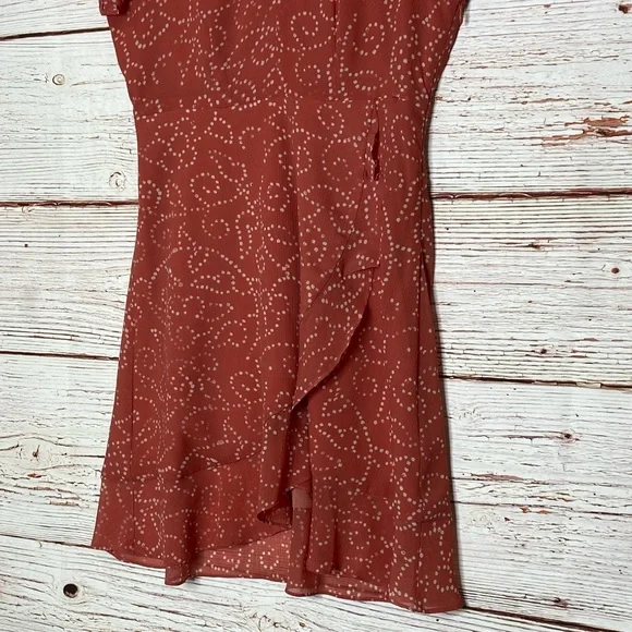 Madewell Posy Ruffle Dress in Twisted Vines Sz 2 - Picture 10 of 15